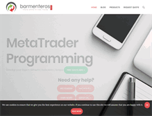 Tablet Screenshot of barmenteros.com